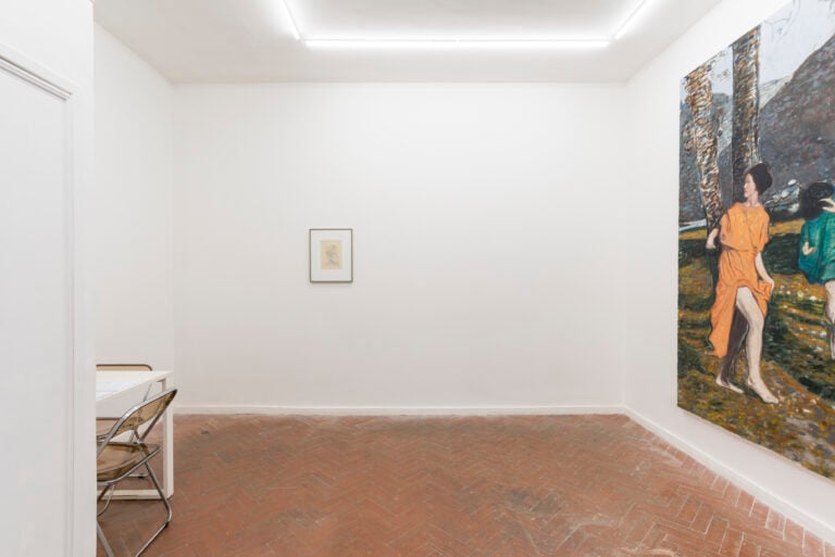 Andrea Salvino, Noi siamo una minoranza che pensa e agisce come una maggioranza, installation view at Ermes Ermes, Roma, 2023