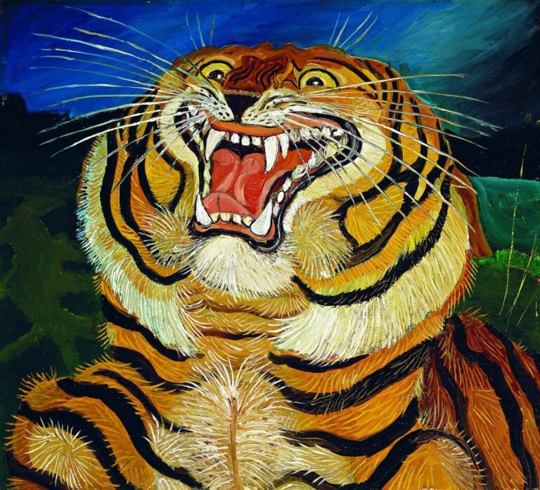 Antonio Ligabue, Testa di tigre