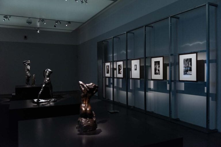 Auguste Rodin e la danza, installation view at MUDEC, Milano, 2024. Photo Carlotta Coppo