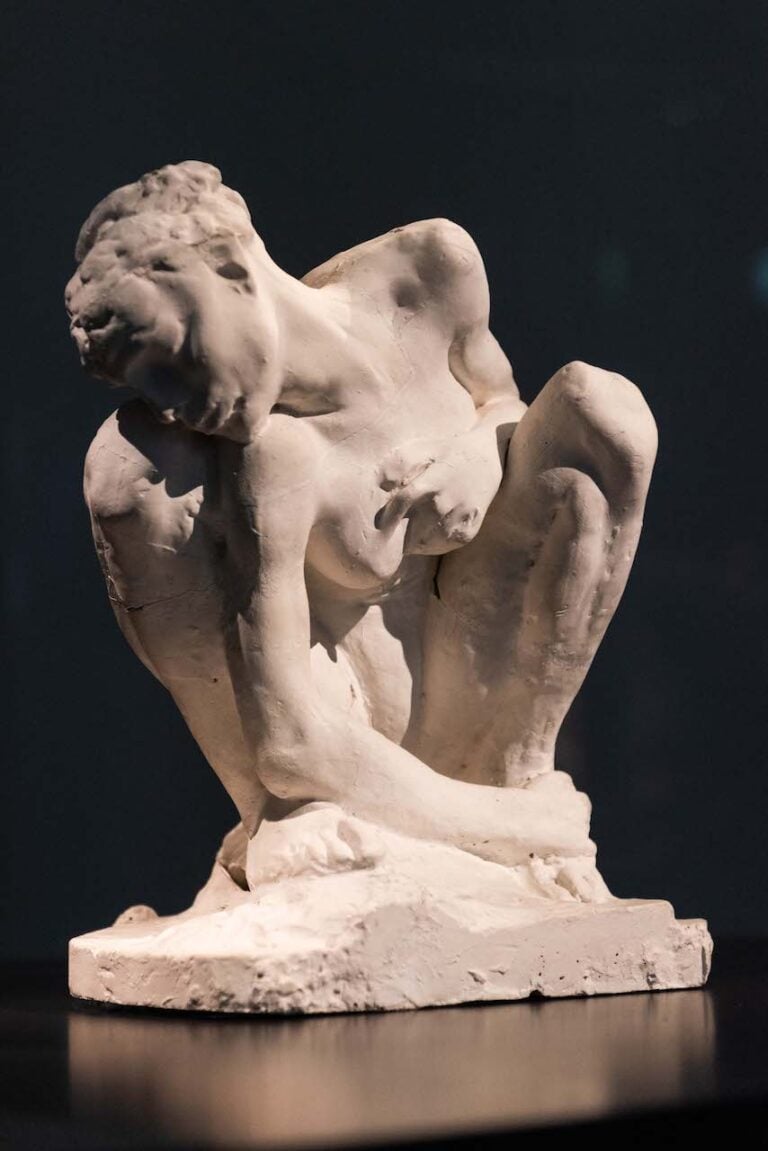 Auguste Rodin e la danza installation view at MUDEC Milano 2024. Photo Carlotta Coppo 1 Le ballerine di terracotta di Rodin a Milano
