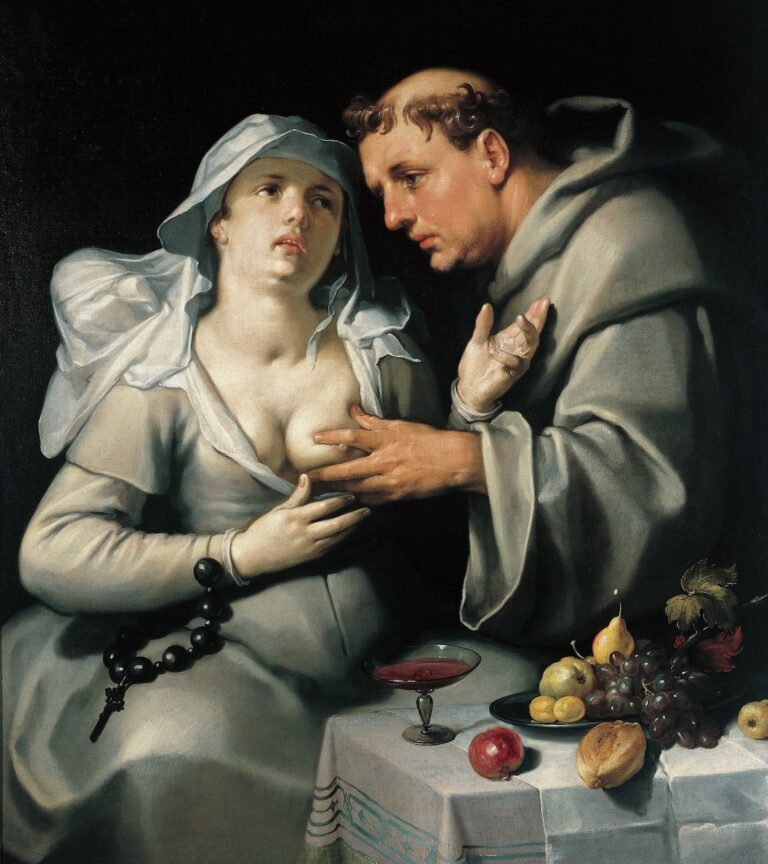 Cornelis von Haarlem, Il miracolo di Haarlem, 1591, Haarlem, Frans Hals Museum