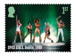 Francobolli Spice Girls, Courtesy Royal Mail