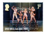 Francobolli Spice Girls, Courtesy Royal Mail