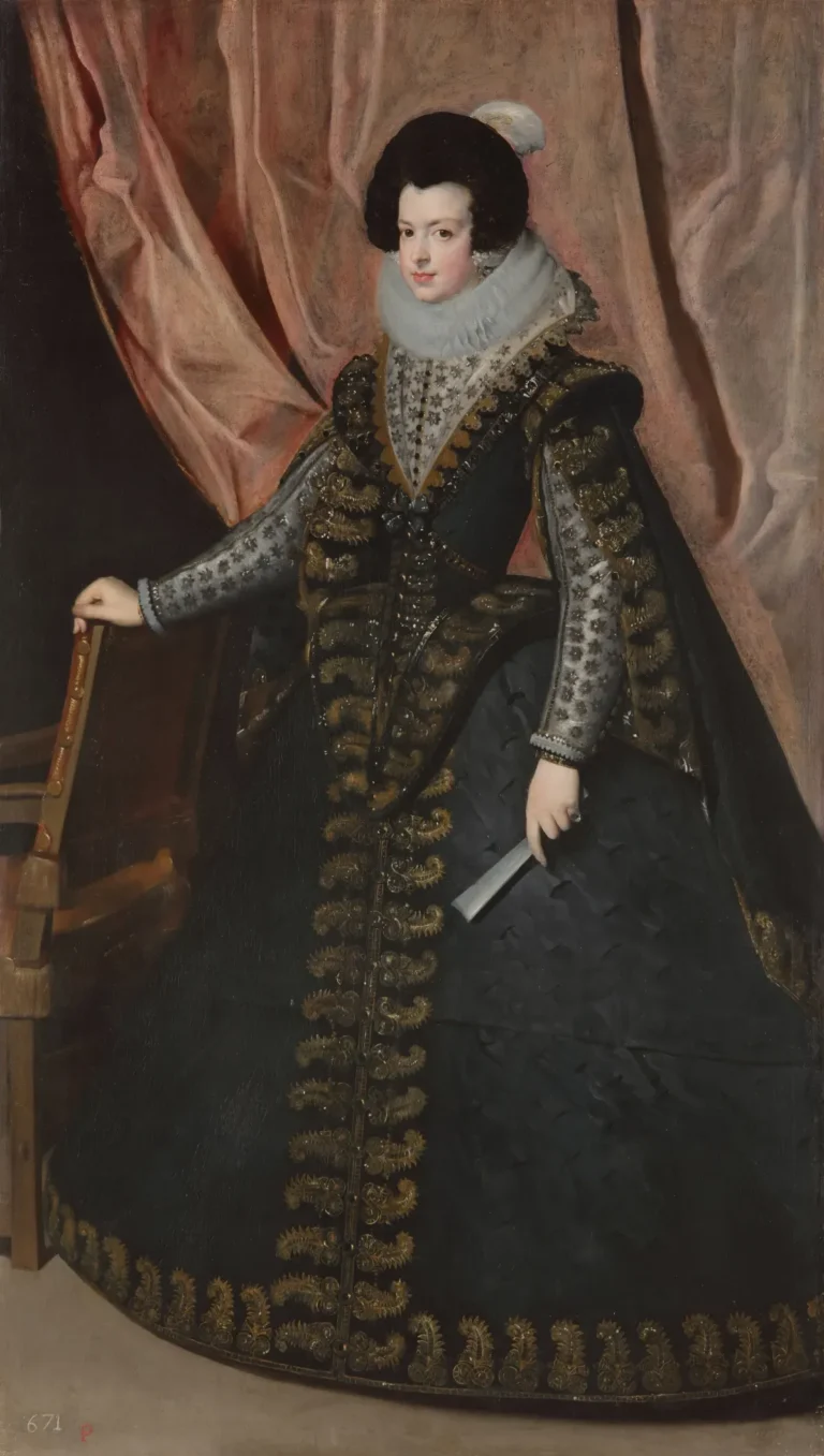 Diego Velázquez, Isabel de Borbón, Queen of Spain. Courtesy Sotheby's
