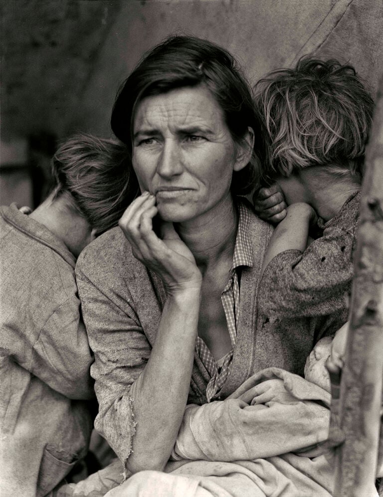 Dorothea Lange, Madre migrante, Nipomo, California, 1936