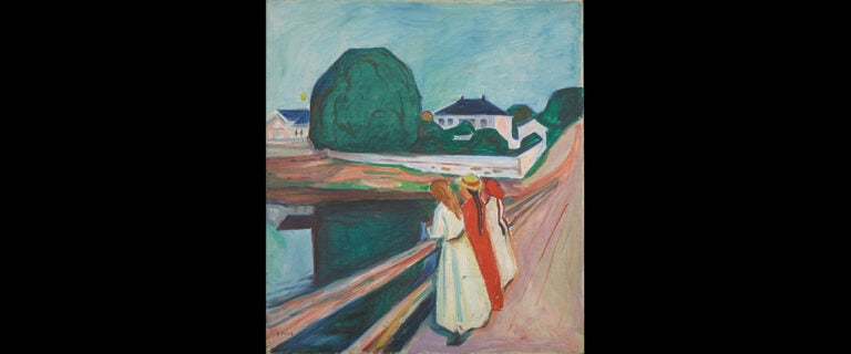 Edvard Munch The Girls on the Bridge 1927. Foto Munchmuseet Halvor Bjorngard Munch, Brassaï, Niki de Saint Phalle, Tim Burton e oltre: tutte le mostre dei Musei Civici di Milano per il 2024-25