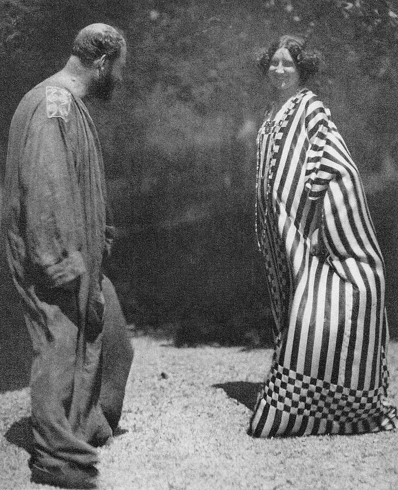 Emilie Flöge e Gustav Klimt