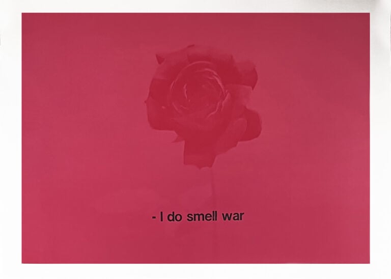 Fatma Bucak, I do smell war, 2023. Courtesy of the artist