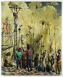 Francesco De Grandi, Croce di Urbino, 2022-2023, olio su tela, 150 x 125 cm. Courtesy l’artista e RizzutoGallery