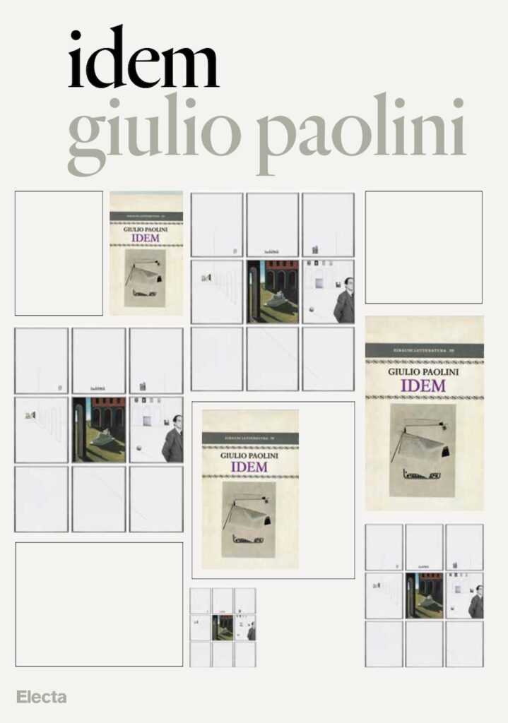 Giulio Paolini, Idem, copertina libro