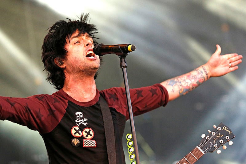 Green Day, Billie Joe Armstrong. Photo Sven Sebastian Sajak