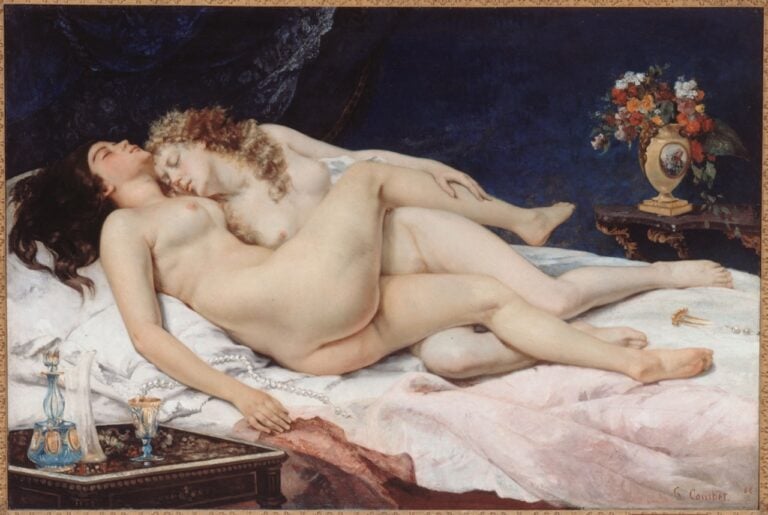 Gustave Courbet, Il sonno (o Le amiche), 1866, Parigi, Musée deu Petiti Palais