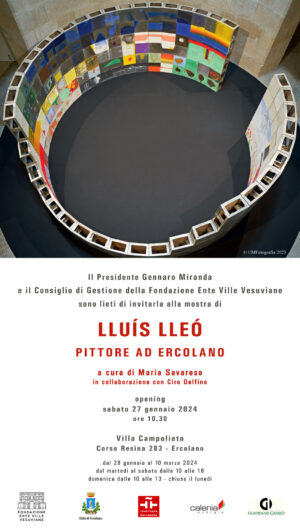 Lluis Lleó - Pittore ad Ercolano