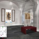 Il nuovo allestimento del Museo Archeologico di Cesena, rendering