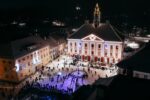 La piazza centrale di Tartu in inverno. Photo Maanus Kullamaa