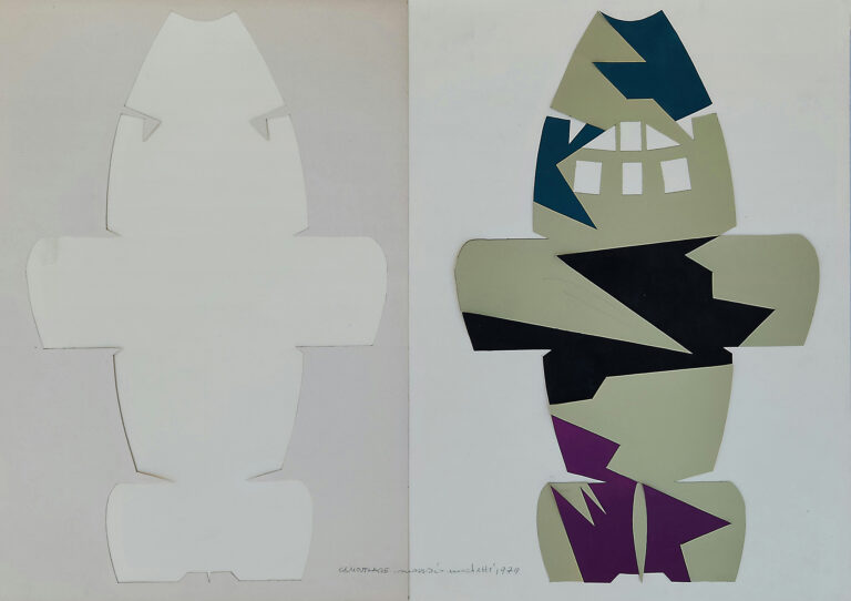 Maurizio Mochetti - Camouflage, 1979 - 70x100cm