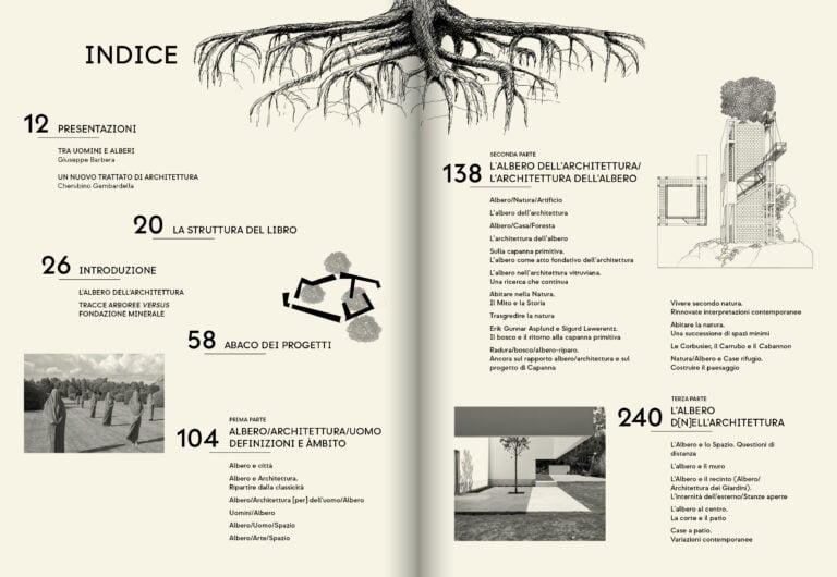 Maurizio Oddo, L’albero dell’architettura, LetteraVentidue. Image courtesy l’editore