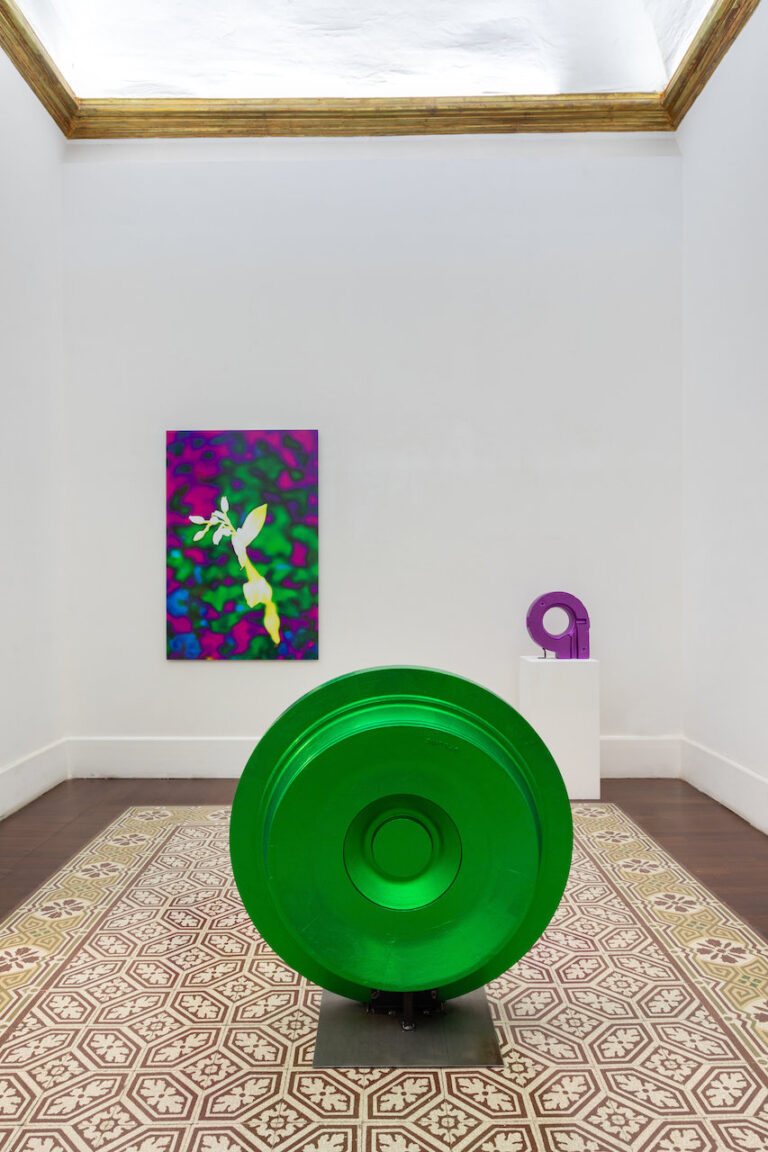 Maxime Rossi, A cosmos beneath the nail, installation view at Galleria Tiziana Di Caro, Napoli, 2023-2024. Photo © Danilo Donzelli Photography