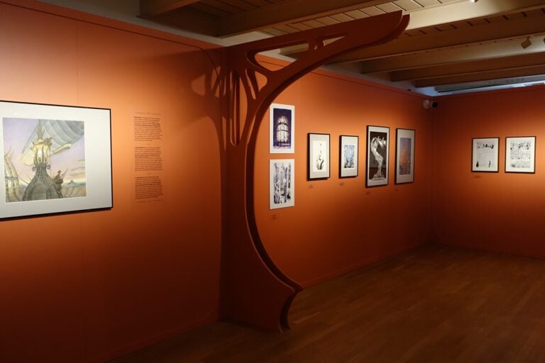 Neuvieme Art Nouveau exhibition view at Comics Art Museum Bruxelles Le mostre da vedere a Bruxelles nei giorni della fiera BRAFA 2024