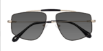 Occhiali da sole grandpa con lenti grigie