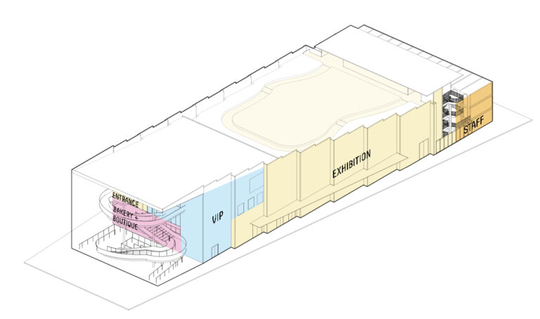 Progetto Padiglione Francia 2025 Osaka. Courtesy Coldefy & CRA-Carlo Ratti Associati