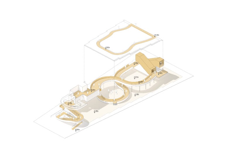 Progetto Padiglione Francia 2025 Osaka. Courtesy Coldefy & CRA-Carlo Ratti Associati