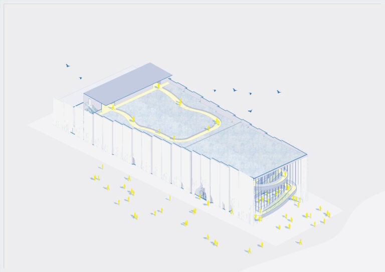 Progetto Padiglione Francia 2025 Osaka. Courtesy Coldefy & CRA-Carlo Ratti Associati