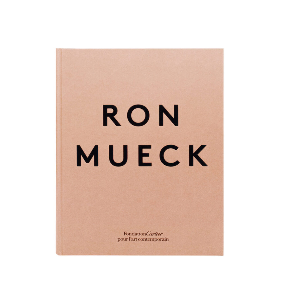 Ron Mueck, catalogo ragionato, copertina libro