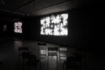 Santiago Sierra, LA VORÁGINE, installation view at Prometeo Gallery Ida Pisani, Milano, 2024. Courtesy of the artist and Prometeo Gallery Ida Pisani. Photo Filippo Ferrarese