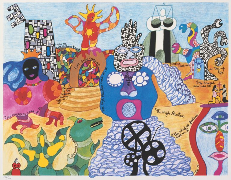 Tarot Garden litho EK Munch, Brassaï, Niki de Saint Phalle, Tim Burton e oltre: tutte le mostre dei Musei Civici di Milano per il 2024-25