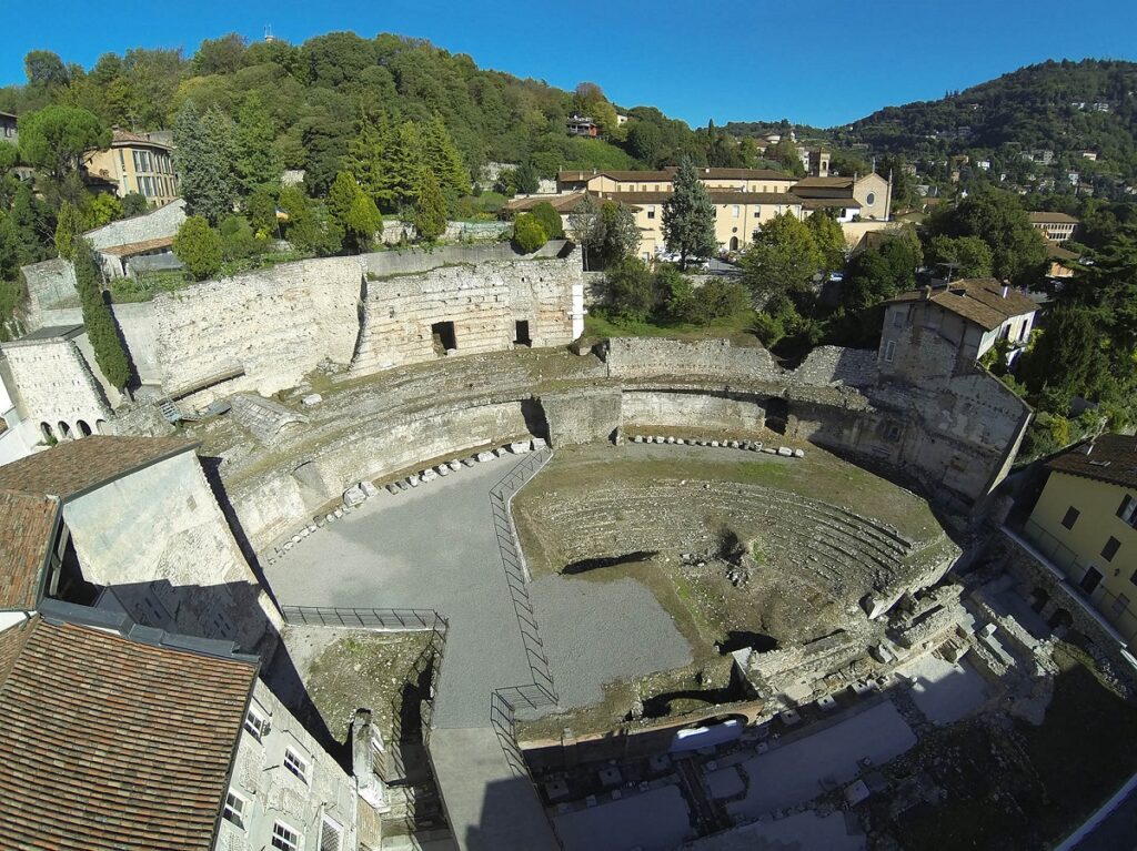 Teatro Romano, Brescia. Photo Fondazione Brescia Musei