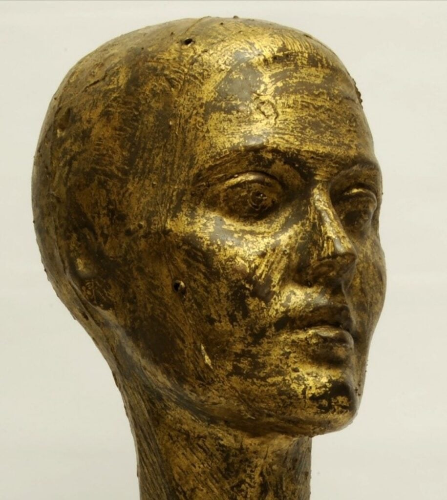 Umberto Mastroianni, Ritratto di donna 1939, scultura in bronzo