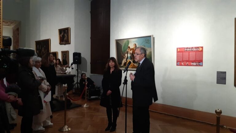 Conferenza stampa Goya - Caravaggio, Musei Capitolini, Roma, 12 gennaio 2024