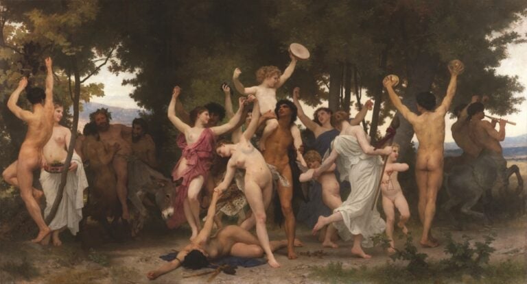 William-Adolphe Bouguereau, La giovinezza di Bacco, 1884