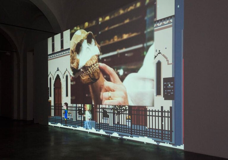 Banquet, Carlo Zanni, installation view of Effimera, MATA Modena, ph Elenia Megna