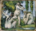 Cézanne Paul, Trois baigneuses (1839-1906). Paris, Musèe d'Orsay.(2024 RMN - Grand Palais/ Hervè Lewandowski/ Diot. Photo SCALA, Firenze)