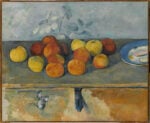 Paul Cézanne, Pommes et biscuits. (2024 RMN - Grand Palais/ Franck Raux / Dist. Photo SCALA, Firenze)