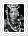 Donna magrebina anno 1907 foto di Lehnert & Landrock (Rudolf Franz Lehnert ceco) e Ernst Heinrich Landrock (tedesco), societÃ  fotografica a Tunisi, Cairo e Lipsia fino al 1940