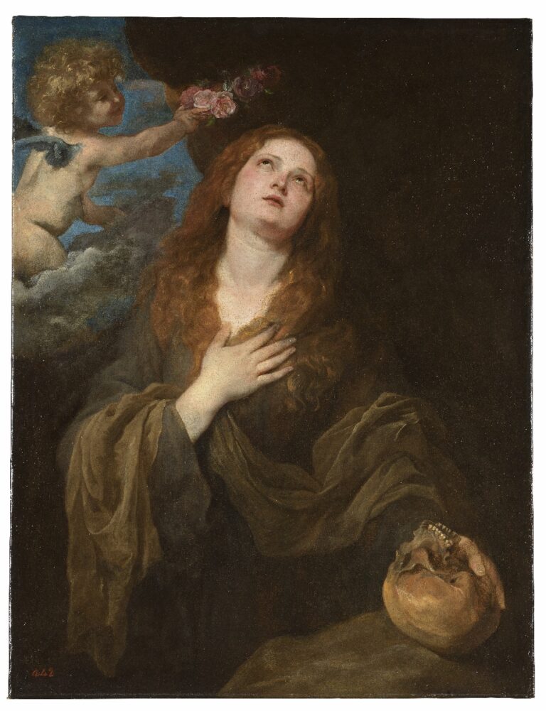 Anton van Dick, Santa Rosalia, 1625, olio su tela, cm 106 x 81, Collezione Museo del Prado, Madrid