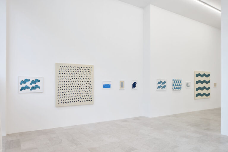 Adelaide Cioni, Drawings for Myself, 2024, installation view, P420, Bologna, 2024. Courtesy of the artist and P420, Bologna. Photo Carlo Favero