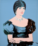 Andy Warhol, Portrait of Princess Diana (1982). Courtesy of Phillips