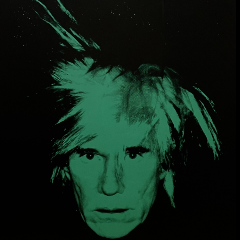 Andy Warhol, Self-Portrait, 1986. Photo Alberto Villa