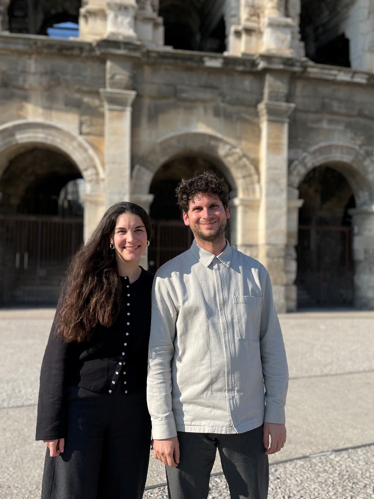 Anna Labouze e Keimis Henni, direttori artistici di Contemporaine de Nîmes 2024. © Contemporaine de Nîmes