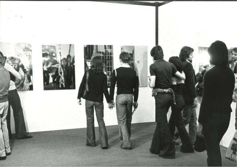 Arte Fiera, Bologna, Anni Settanta, foto di archivio