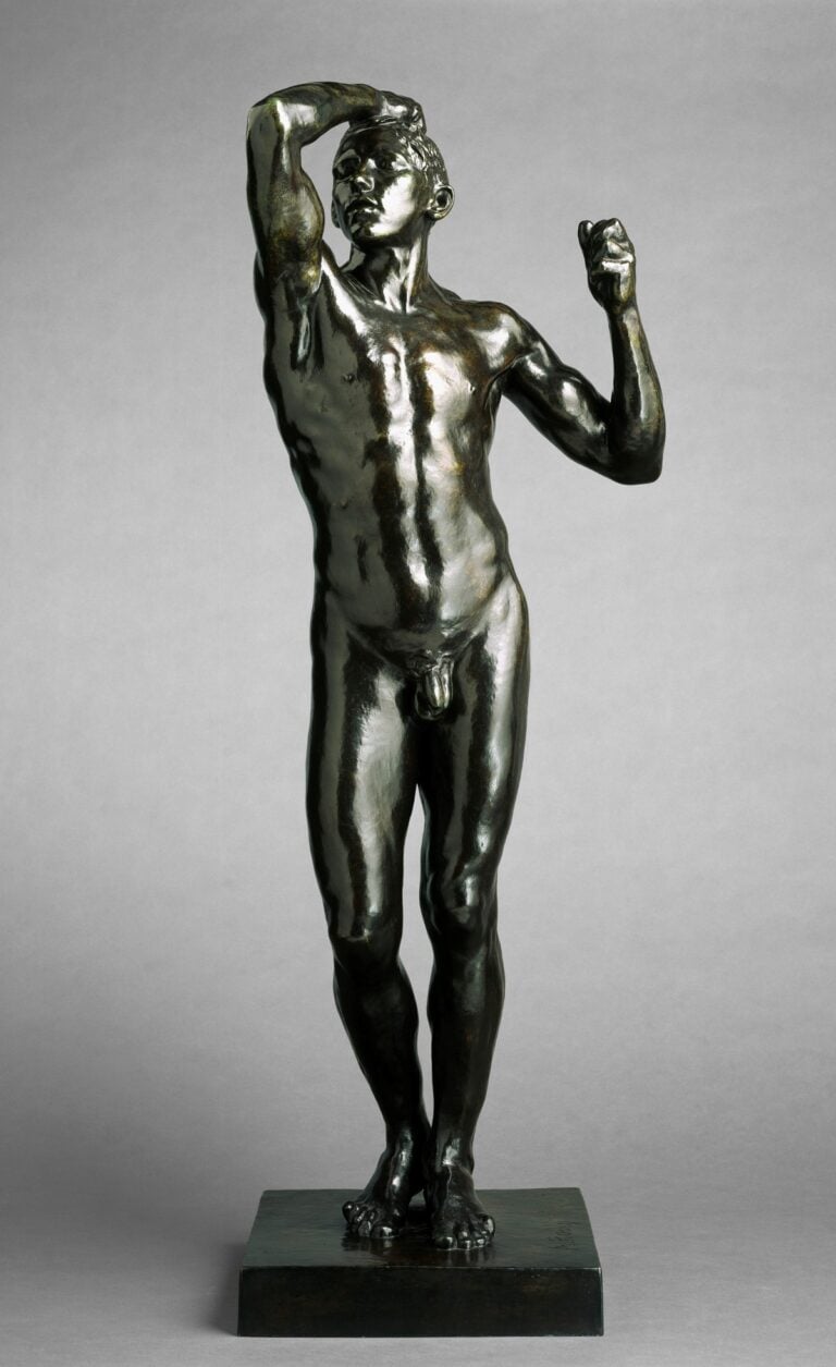 Auguste Rodin, L’età del bronzo, 1876, fusione 1967, Brooklyn Museum, dono di B. Gerald Cantor. Photo Brooklyn Museum