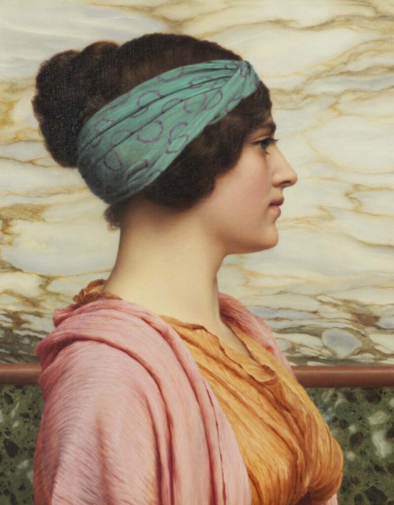 John William Godward, Dorilla, 1913. Photo Arte Fotografica, Roma. Courtesy Berardi Galleria d'Arte e TEFAF