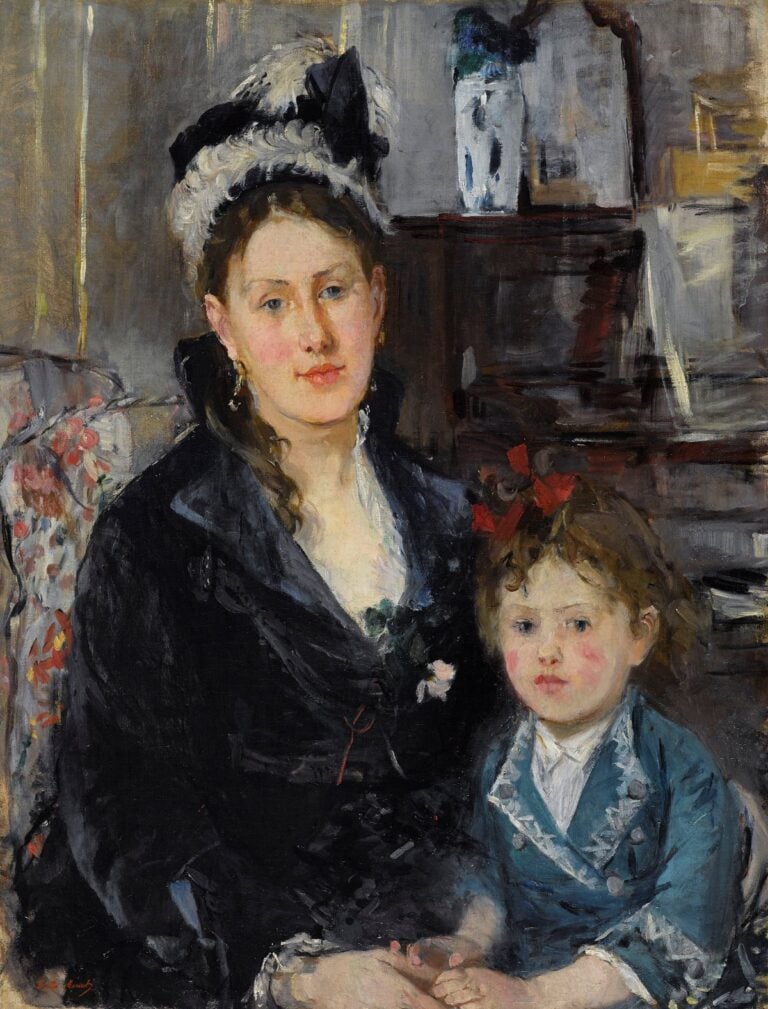 Berthe Morisot, Madame Boursier e sua figlia, 1873 circa, Brooklyn Museum, Museum Collection Fund. Photo Brooklyn Museum