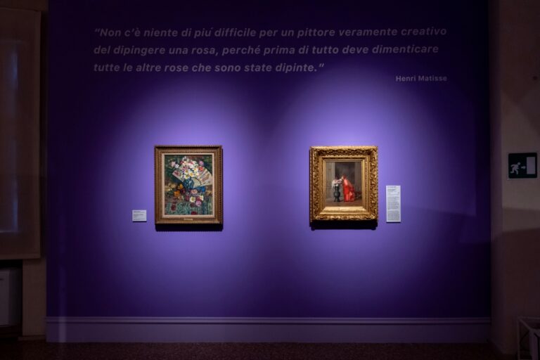 Da Monet a Matisse. French moderns 1850-1905, installation view at Palazzo Zabarella, Padova, 2023-24. Photo Irene Fanizza