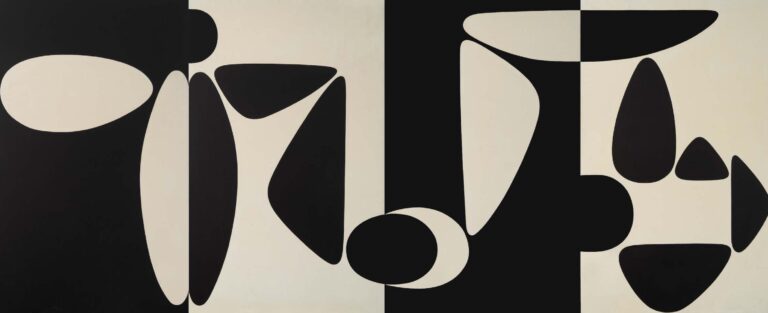 Victor Vasarely, Ha-Ko-Da0Te, 1953. Courtesy David Lévy & Associés e TEFAF