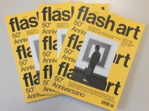 L’evoluzione di Flash Art. La storica rivista d’arte italiana uscirà una volta all’anno